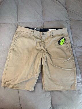 Volcom Men’s Khaki Chino Shorts